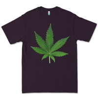 Plum Weed leaf Premium Tee - artisFamous