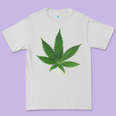 Weed Leaf Premium Tee Designed By Artisfamous