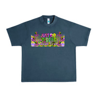 Midnight Navy Just Bead Urban Heavy Tee - CowhideDigitalArt