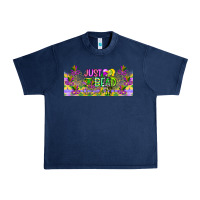 Navy Just Bead Urban Heavy Tee - CowhideDigitalArt