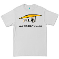 Dove Grey what wouldnt jesus do Premium Tee - artisFamous
