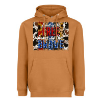 Meerkat land of the free  th of july brushstroke Heavyweight Hoodie - Jasminsmagicworld