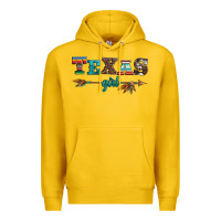 Lemon texas girl serape turquoise leopard cowhide arrow Premium Hoodie - Artiststas