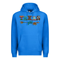 True Royal texas girl serape turquoise leopard cowhide arrow Premium Hoodie - Artiststas