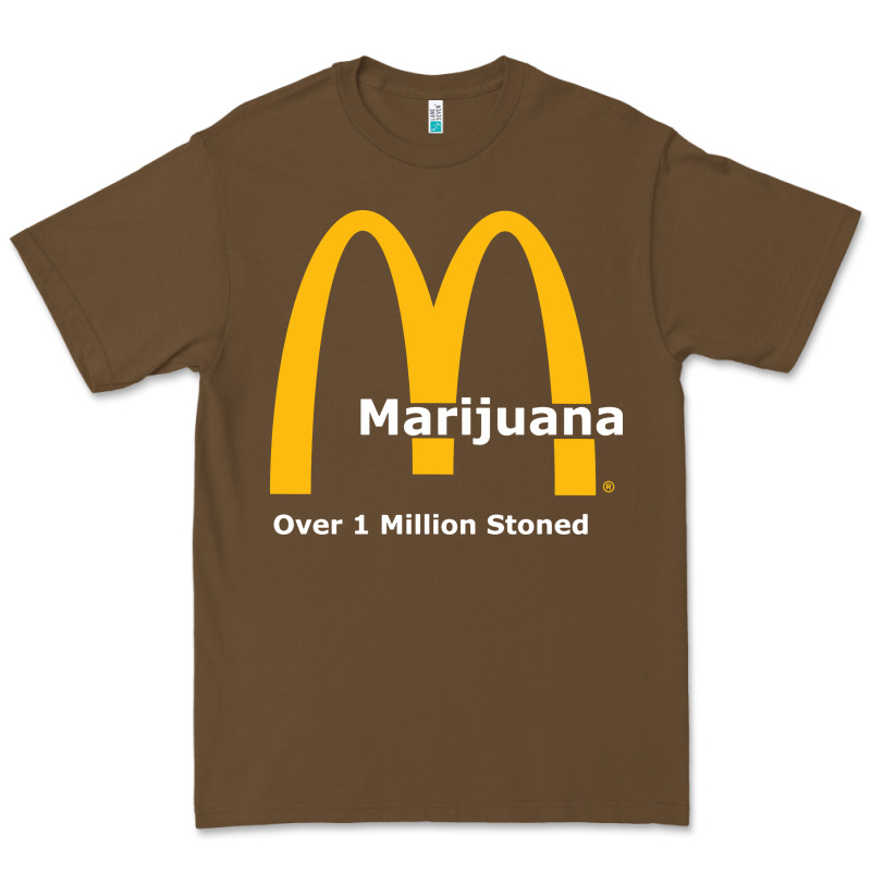 Marijuana Over 1 Million Stoned Premium Tee by artisFamous | Teevron