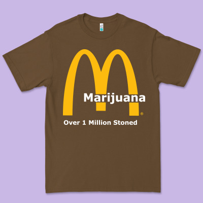 Marijuana Over 1 Million Stoned Premium Tee Designed By Artisfamous