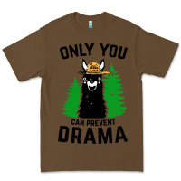 Cacao only you can prevent drama llama Premium Tee - artisFamous