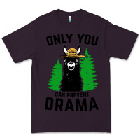 Plum only you can prevent drama llama Premium Tee - artisFamous