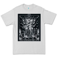 Dove Grey hecate tarot card triple moon goddess witch wiccan pagan Premium Tee - artisFamous