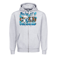 Heather Grey Baby it's cold outside Zipper Hoodie - RanaPortraitStore
