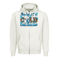 Oatmeal Heather Baby it's cold outside Zipper Hoodie - RanaPortraitStore