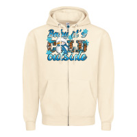 Sandshell Baby it's cold outside Zipper Hoodie - RanaPortraitStore