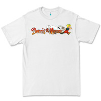 White Dennis the Menace funny cartoon movie Premium Tee - artisFamous