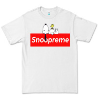 White snoopreme Premium Tee - artisFamous
