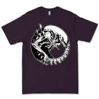 Plum xenomorph Premium Tee - artisFamous