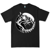Black xenomorph Premium Tee - artisFamous