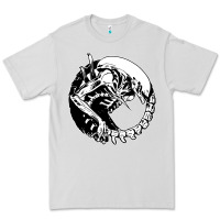 Dove Grey xenomorph Premium Tee - artisFamous