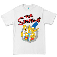 White the simpsons funny family Premium Tee - artisFamous