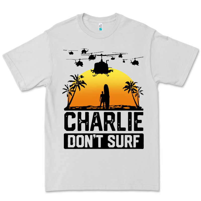 Summer Vacation Charlie Don't Surf Premium Tee by artisFamous | Teevron