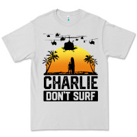 Dove Grey summer vacation charlie don't surf Premium Tee - artisFamous