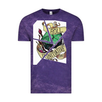 Cloud Purple ROLL INITIATIVE Vintage Tee - Bettercallsaul