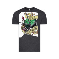 Vintage Black ROLL INITIATIVE Vintage Tee - Bettercallsaul