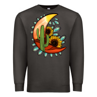 Smoke turquoise desert moon Premium Sweatshirt - Jasminsmagicworld