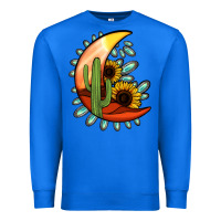 True Royal turquoise desert moon Premium Sweatshirt - Jasminsmagicworld