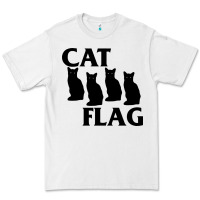 White cat flag Premium Tee - artisFamous