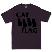 Plum cat flag Premium Tee - artisFamous