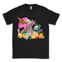 Black Easter rabbits and cross Classic Tee - OliviaCreatesArt