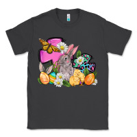 Smoke Easter rabbits and cross Classic Tee - OliviaCreatesArt