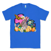 True Royal Easter rabbits and cross Classic Tee - OliviaCreatesArt