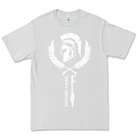 Dove Grey sparta krieger fitness   molon labe Premium Tee - artisFamous
