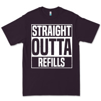 Straight Outta Refills Funny Pharmacy Technician Pharmacist Premium Tee | Teevron