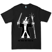 Black you shall not pass go Premium Tee - artisFamous