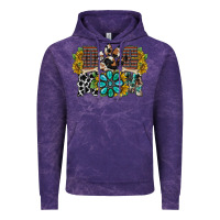 Cloud Purple dog mom western Vintage Hoodie - RacoonDesign