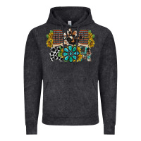 Vintage Black dog mom western Vintage Hoodie - RacoonDesign