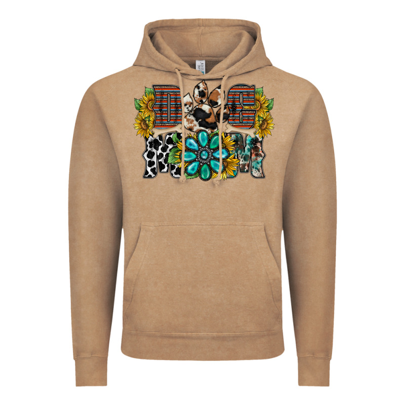 Dog Mom Western Vintage Hoodie by RacoonDesign | Teevron