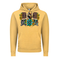 Vintage Mustard dog mom western Vintage Hoodie - RacoonDesign