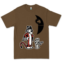 Cacao hobbes and calvin Premium Tee - artisFamous