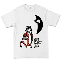 White hobbes and calvin Premium Tee - artisFamous