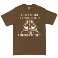 Cacao child of god woman of faith warrior of christ Premium Tee - artisFamous