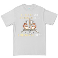 Dove Grey child of god woman of faith warrior of christ Premium Tee - artisFamous