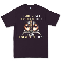Child Of God Woman Of Faith Warrior Of Christ Premium Tee | Teevron