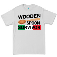 Dove Grey funny wooden spoon survivor Premium Tee - artisFamous