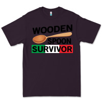 Plum funny wooden spoon survivor Premium Tee - artisFamous