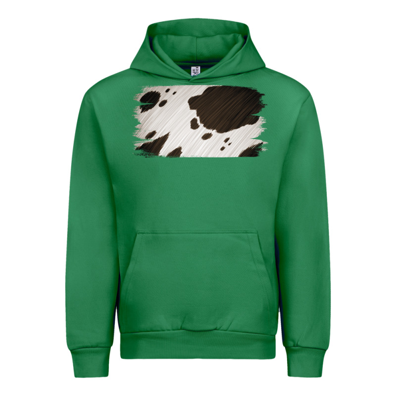 Cowhide Black And White Brush Strokes Background Urban Hoodie by Jasminsmagicworld | Teevron