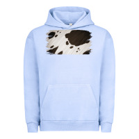 Pigment Grape Ice Cowhide Black and White Brush Strokes Background Urban Hoodie - Jasminsmagicworld