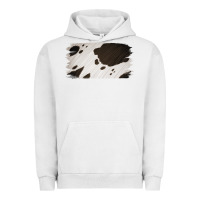 Pigment Lunar Rock Cowhide Black and White Brush Strokes Background Urban Hoodie - Jasminsmagicworld